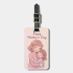Mamma Favorite Färg Mors dag Card Bagagebricka