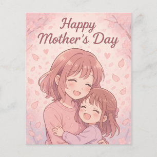 Mamma Favorite Färg Mors dag Card Flygblad