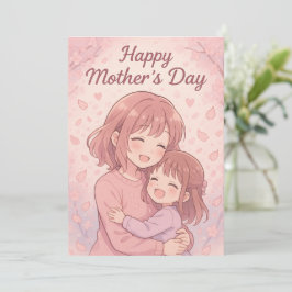 Mamma Favorite Färg Mors dag Card Julkort
