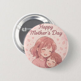 Mamma Favorite Färg Mors dag Card Knapp