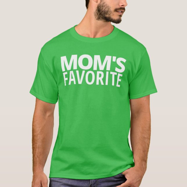 MAMMA FAVORITE T SHIRT (Framsida)