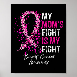 Mamma Fight är min kamp mot bröstcancer Gi Poster