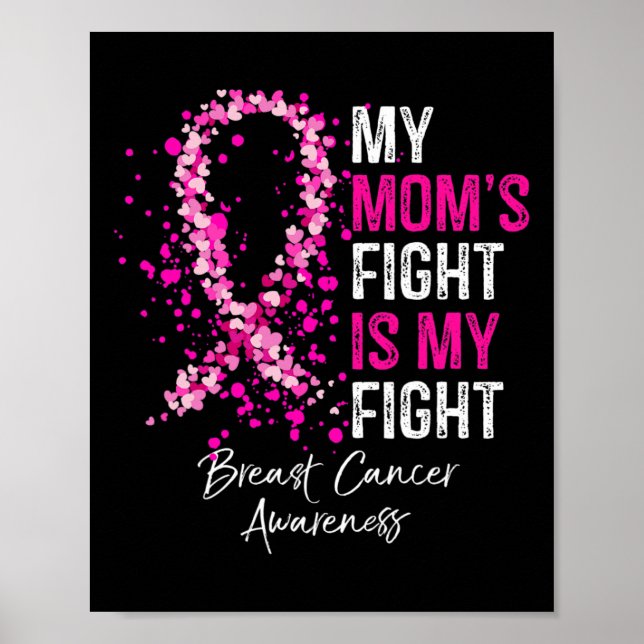 Mamma Fight är min kamp mot bröstcancer Gi Poster (Framsidan)