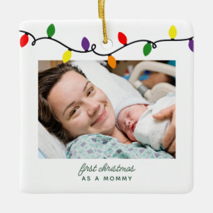 Mamma First jul Colorful String Ljus Julgransprydnad Keramik