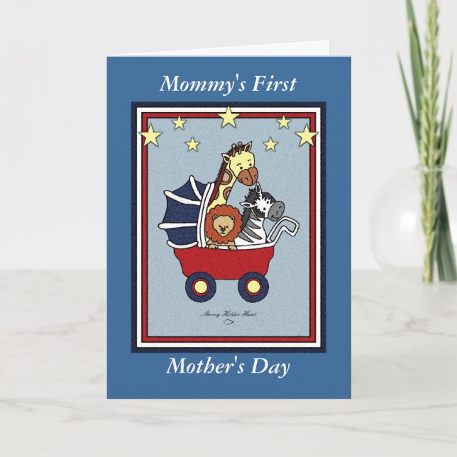 Mamma First Mors dag-Americana Stil Kort (Framsida)