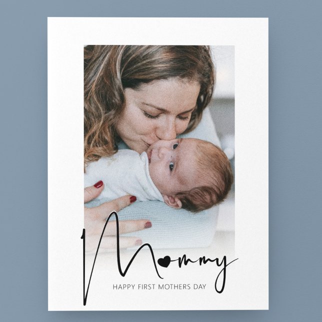 Mamma First Mors dag Helgdag Card Julkort (Skapare uppladdad)