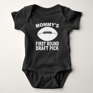 Mamma First Round Draft Plocka Football Tee