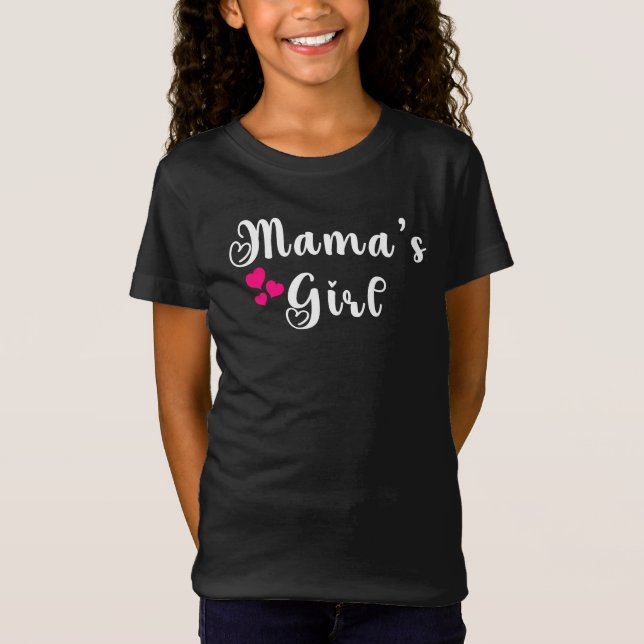 Mamma Flickvalentine T Shirt (Framsida)