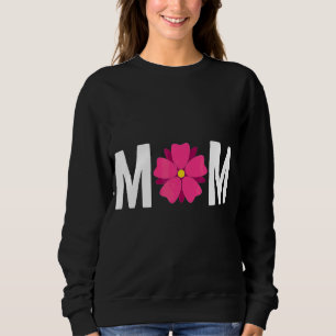 Mamma Flower Cute Blommigt Kvinnor i Internationel T Shirt