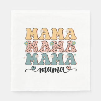 Mamma Flower Pappersservett