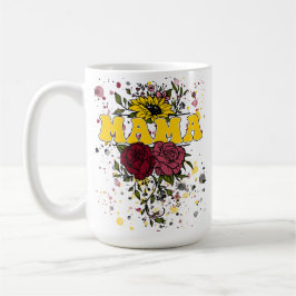 Mamma Flowers Kaffemugg