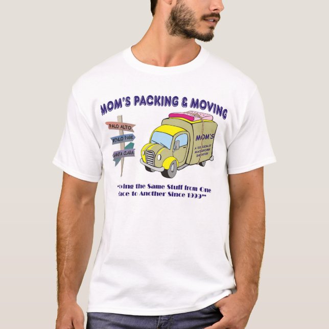 Mamma FLYTTA T-shirt (Framsida)