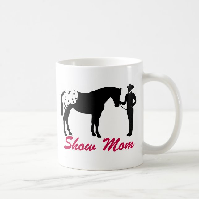 Mamma för AppaloosahästShow Kaffemugg (Höger)