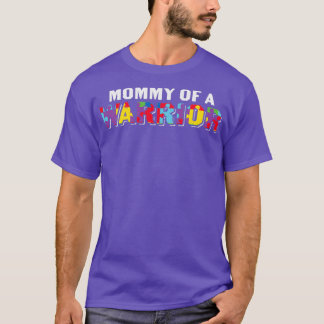 Mamma för att öka medvetenheten om autism i Mamma T Shirt