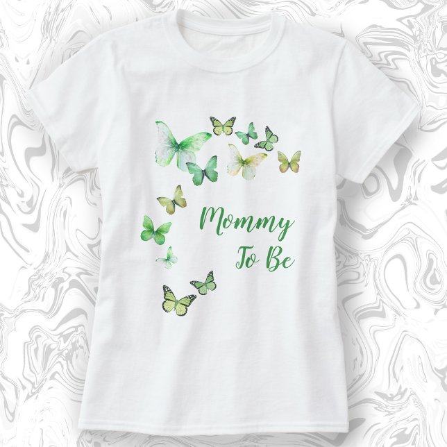Mamma för att vara en liten fjäril-babystötare t shirt (Skapare uppladdad)