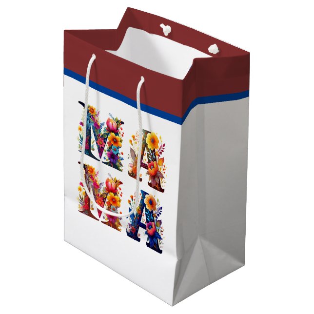 MAMMA för blommigt (Framsidan Vinklad)