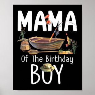 Mamma för födelsedagsfiskets födelsedag poster