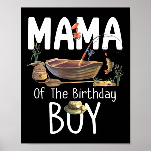 Mamma för födelsedagsfiskets födelsedag poster (Framsidan)