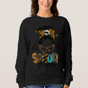 Mamma för Halloween rödis Mamma Monster En spök T Shirt