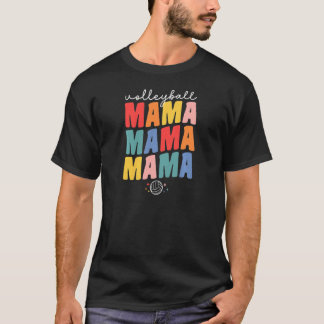 Mamma för kvinnoproud volleyball Boll för kvinnor T Shirt