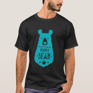 Mamma för livsmedelsallergi Bear Protection Mamma T Shirt