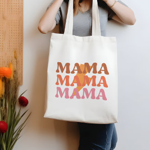 Mamma för Mamma av orange och Rosa, citattecken Tygkasse