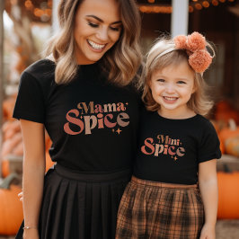 Mamma för matchning av mamma Spice och Mini Spice T Shirt