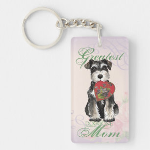 Mamma för miniatyrSchnauzerhjärta