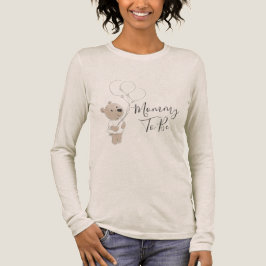 Mamma för nalle babyskor som ska vara t shirt