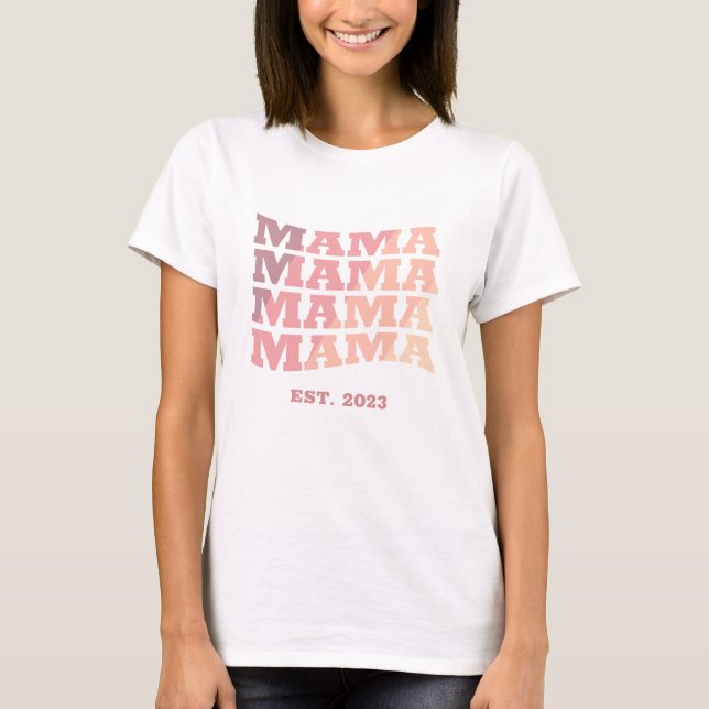 Mamma för personlig t shirt (Framsida)