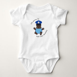 Mamma för poliser tee shirt