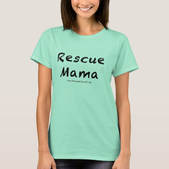 Mamma för rädding t shirt (Framsida)