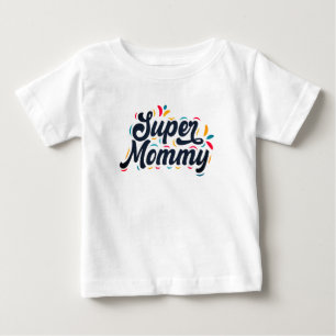 Mamma för Toppen av Cute Design Typography T Shirt