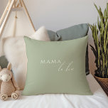 Mamma för vimatisk Grönt som ska Kudde<br><div class="desc">Vi presenterar vår viskfulla grönt mamma till dekorativ kudde, perfekt till din enkla moderna boho firande vilken säsong som helst! Den här kudden har en boho-chic, gender-neutralt-vibe med elegantens kalligrafi och en delikat minimalistisk design, som skapar den perfekt för både flickor och pojkar. Dessutom är det redigerbart, så att du...</div>
