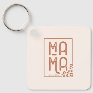 Mamma för vintage nyckelring