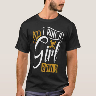 Mamma för Women Girl Gang Mamma och Dotter T Shirt