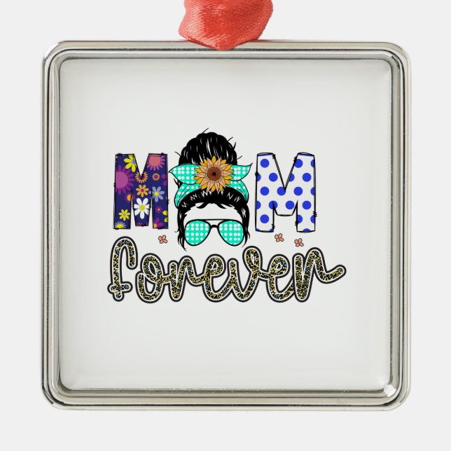 Mamma Forever Julgransprydnad Metall (Framsidan)