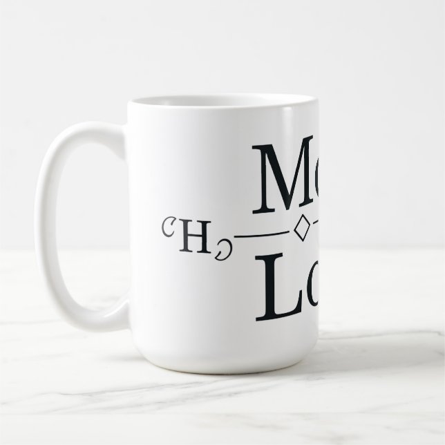 Mamma formel för Kärlek Kaffemugg (Vänster)