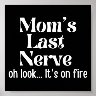 Mamma förra Nerve... Se att det brinner Poster