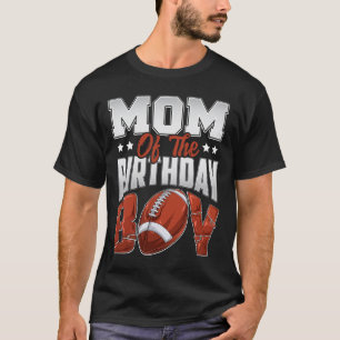 Mamma Fotboll Födelsedags Pojke Familj Baller Föde T Shirt