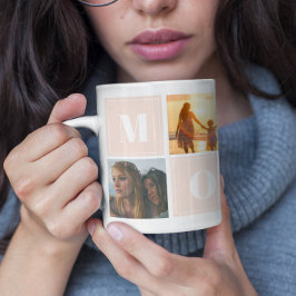 Mamma fotocollage Mors dag Kaffemugg