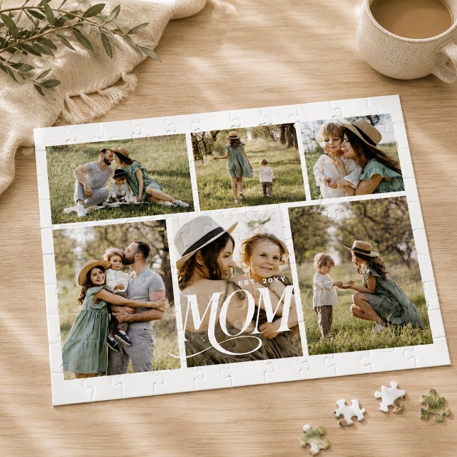 Mamma Fotokollage Pussel (Skapare uppladdad)