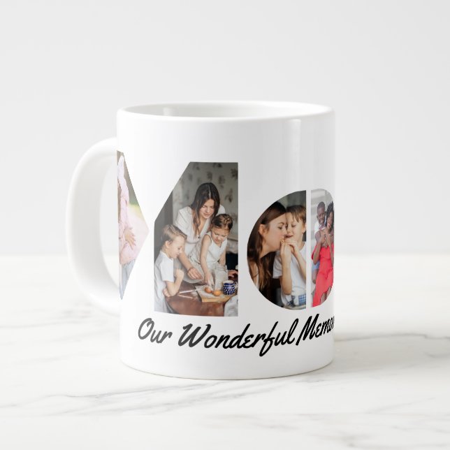 Mamma fotospecialitet Mugg Jumbo Mugg (Framsida vänster)