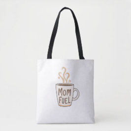 Mamma Fuel | Coffee Mamma Gift | Funny Mors dag Tygkasse