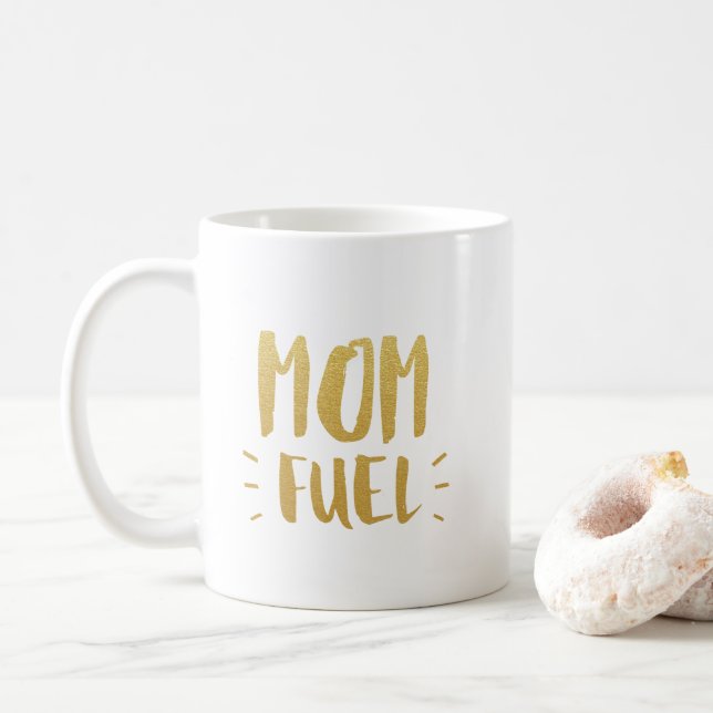 Mamma Fuel Kaffemugg (Med munk)