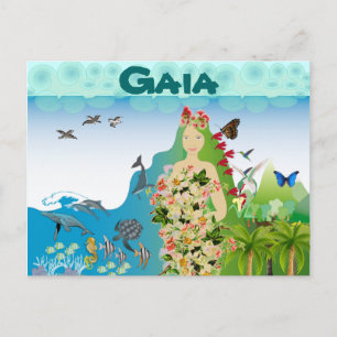 Mamma Gaia-vykort Vykort