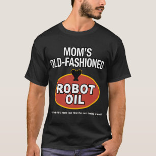 mamma gammalmodig robotolja t shirt