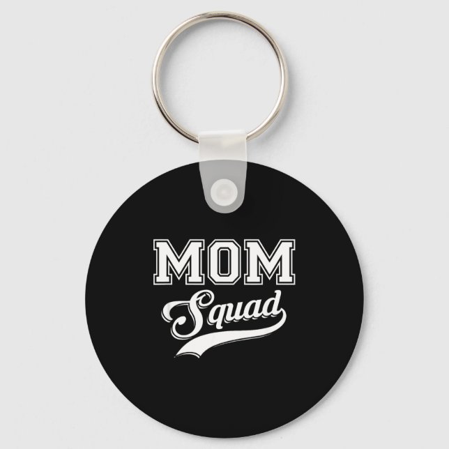 Mamma gäng rolig mamma  nyckelring (Framsida)