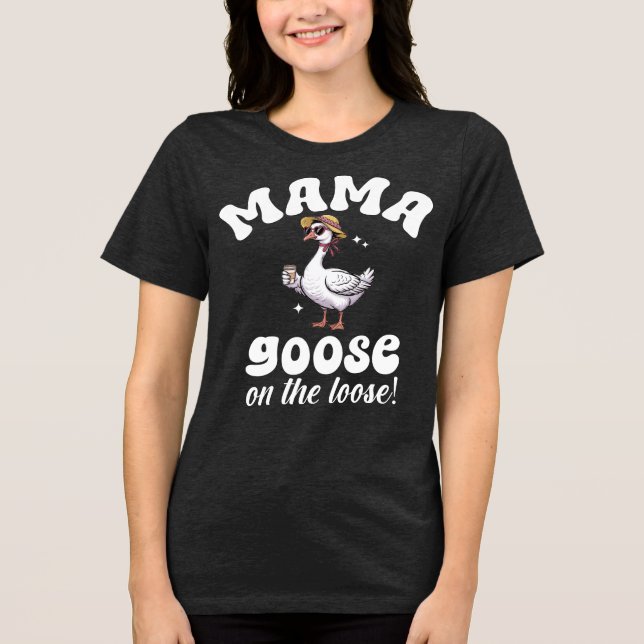 Mamma går på det förlorade Fåniget Mamma T Shirt (Framsida)