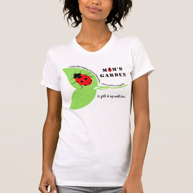 Mamma Garden Ladybugs T-Shirts Sweatshirts (Framsida)
